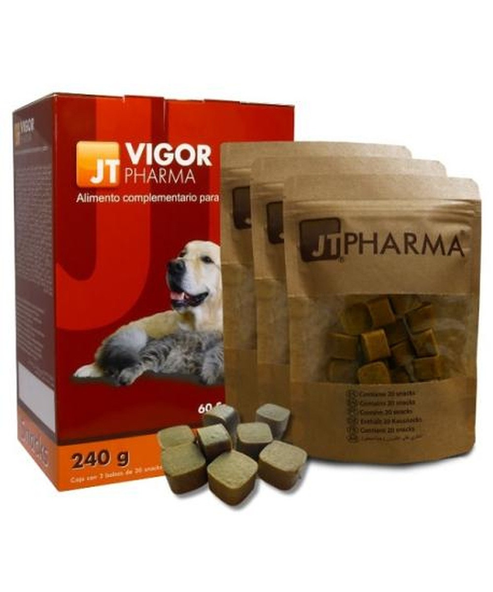 JT-VIGOR PHARMA 60 SNACKS x 4 GR
