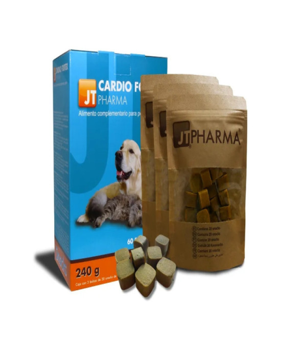 JT-CARDIO FORTEX 60 SNACKS x 4 GR