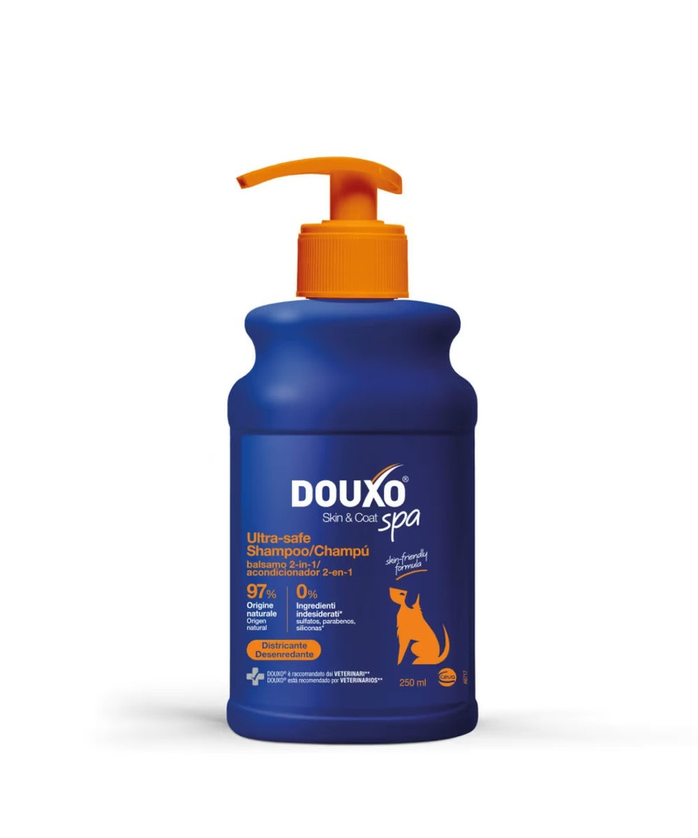 DOUXO SPA CHAMPU ACONDIC 2EN1 ULTRASUAVE PERRO 250 ML