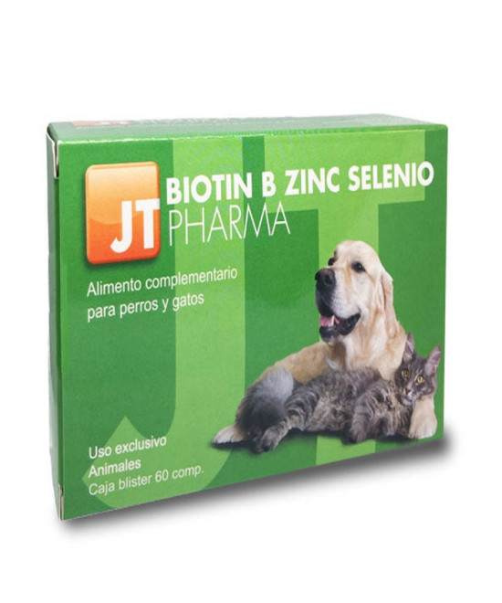 JT-BIOTIN B ZINC SELENIO 60 COMPRIMIDOS