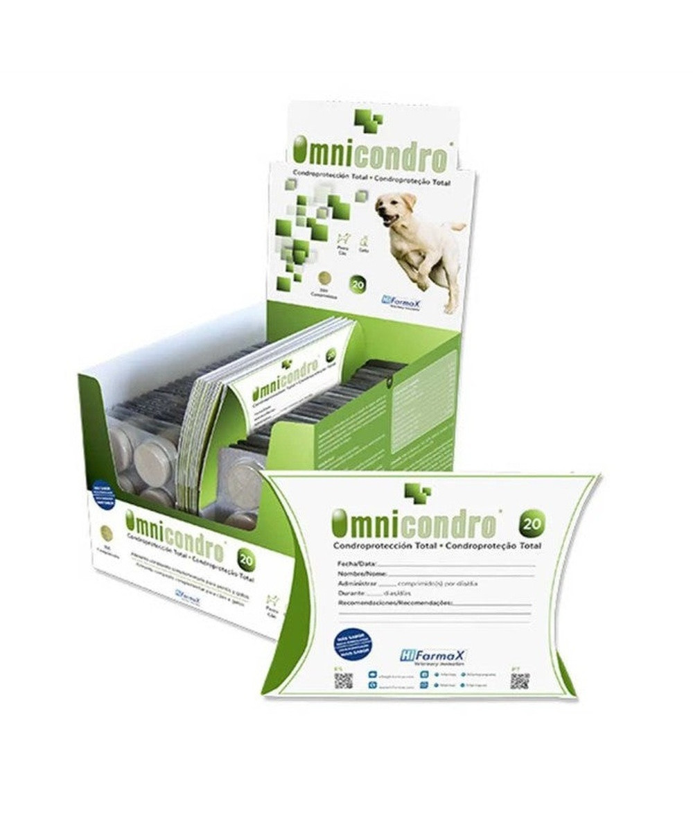 OMNICONDRO 20-P/20 KG 300 COMPRIMIDOS