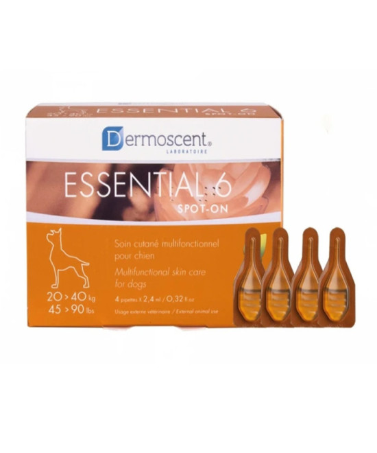 DERMOSCENT ESSENTIAL SPOT ON PERROS 20-40 4 PIP
