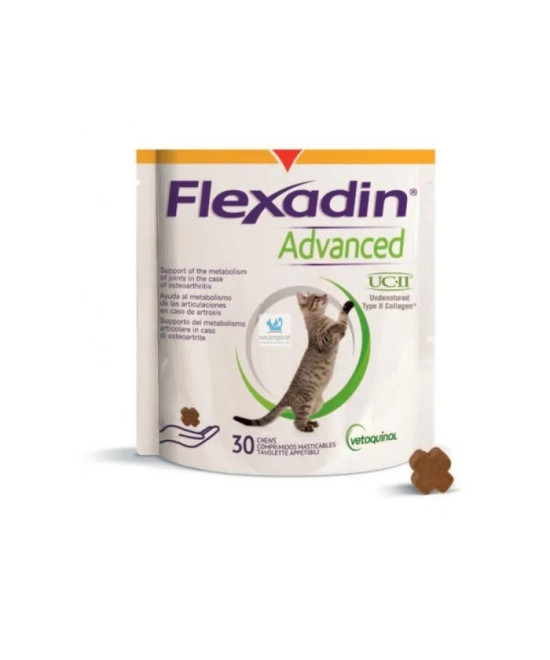 FLEXADIN ADVANCE UCII 30 CHEWS GATOS