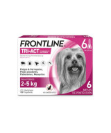 FRONTLINE TRI-ACT 2-5 KG 6 PIPETAS
