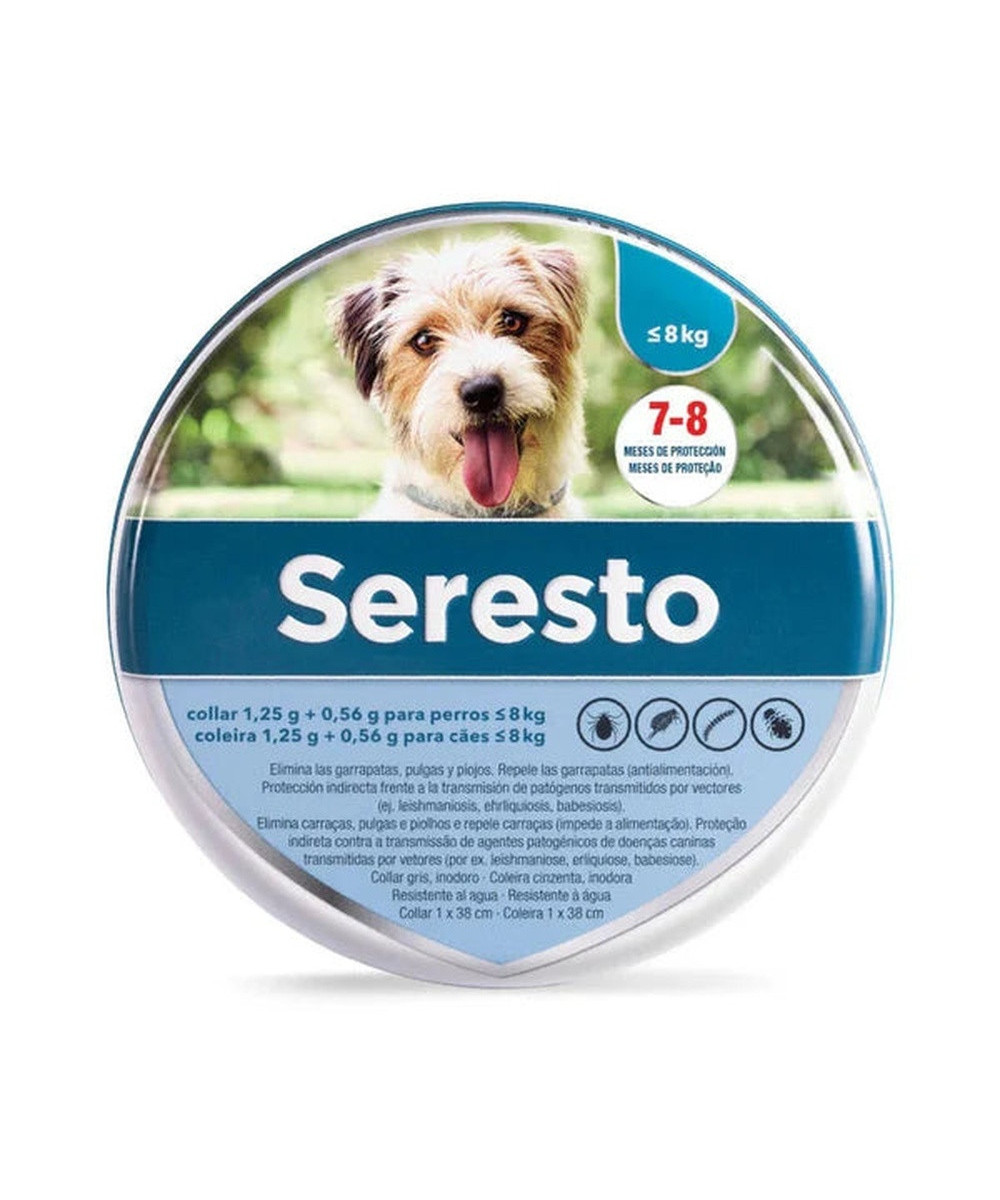 SERESTO COLLAR PERROS HASTA 8 KG