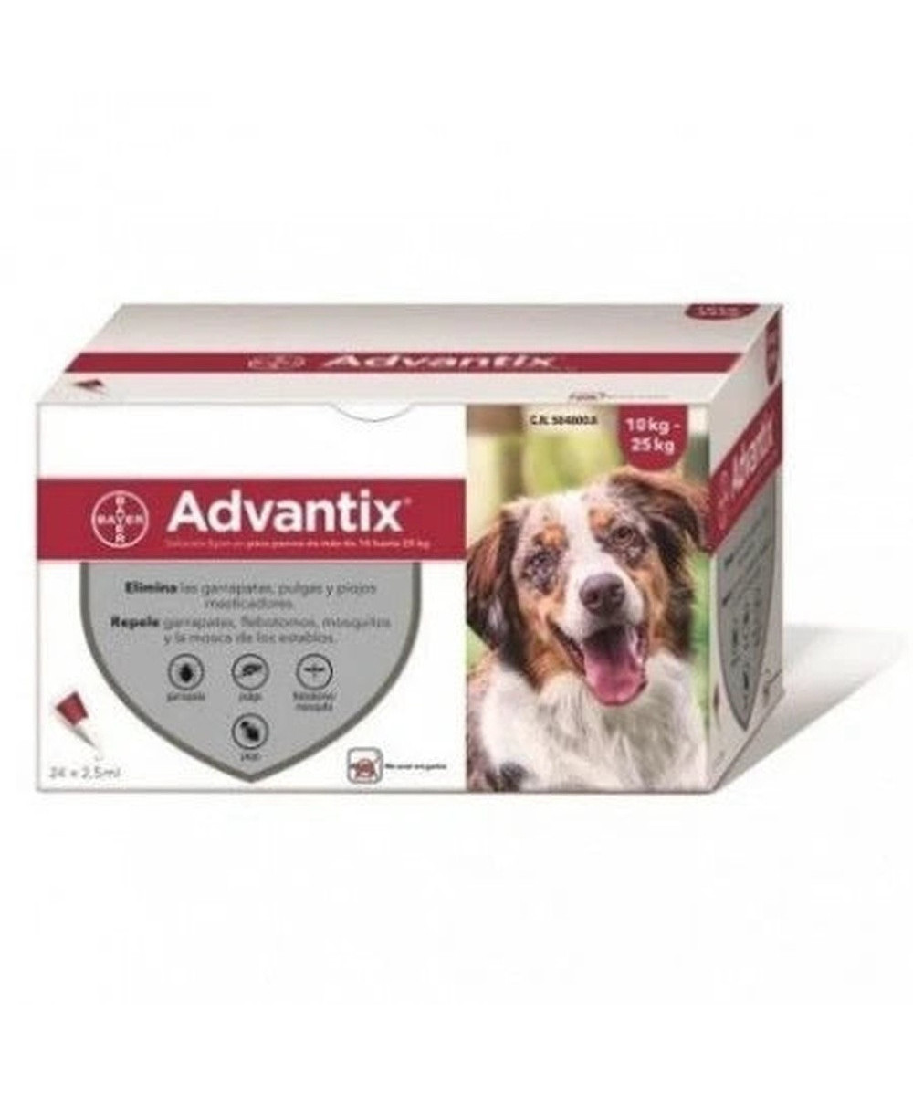 ADVANTIX 24 x 2.5 (DE 10 A 25 KG)