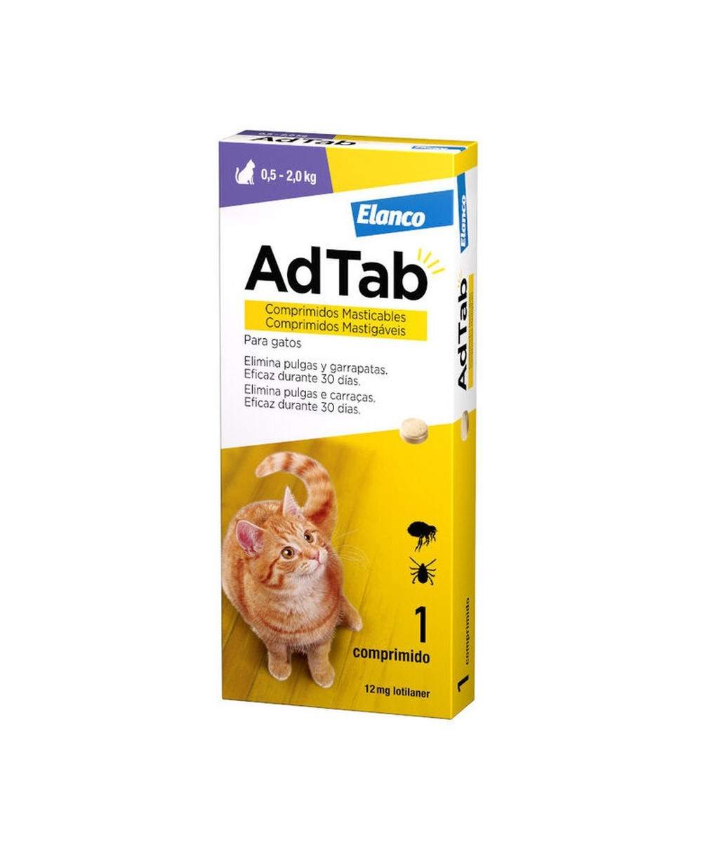 ADTAB 12 MG 1 COMP MASTICABLE GATOS 0