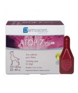 DERMOSCENT ATOP 7 SPOT ON PERRO 10-20 KG 4 PIP