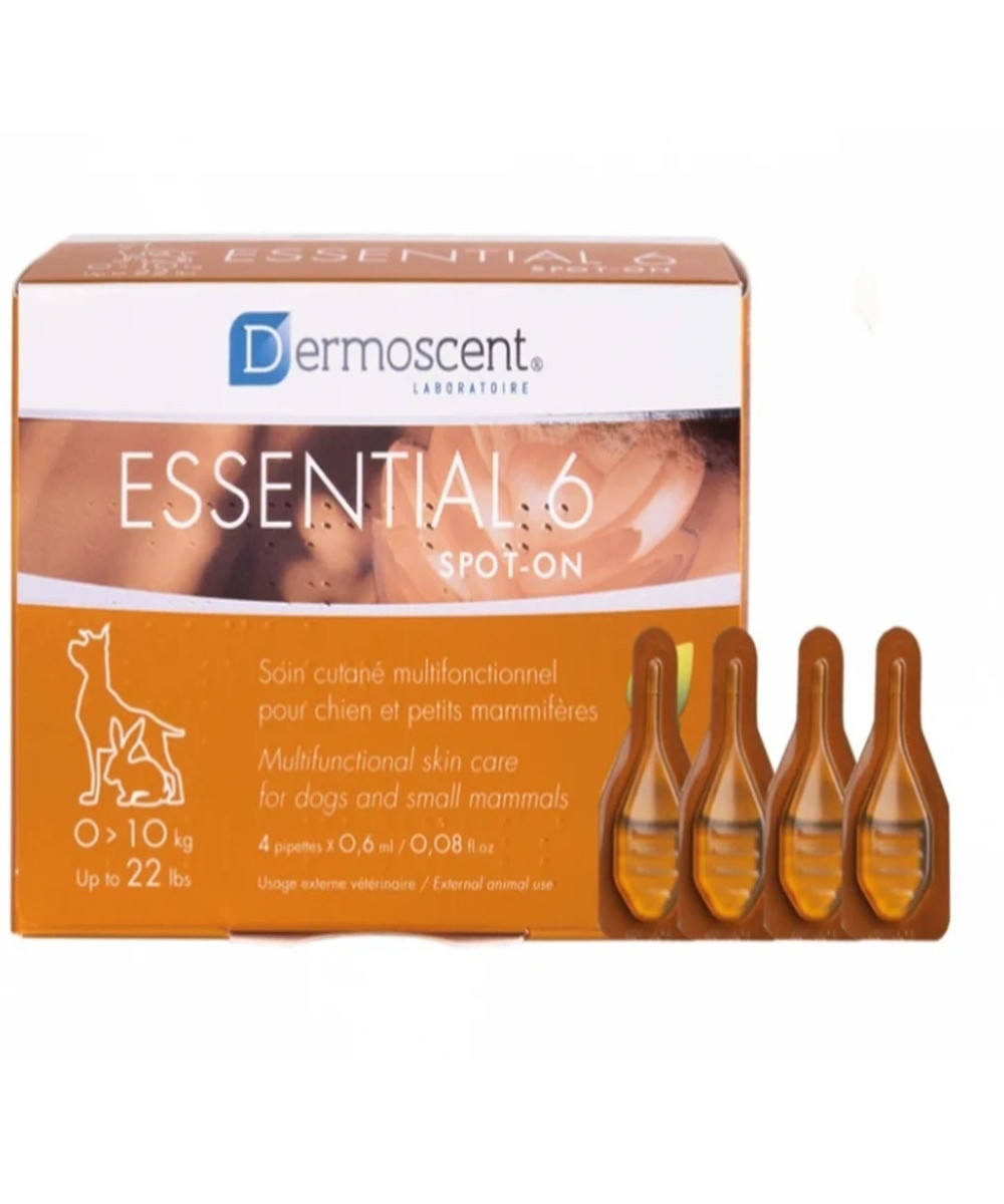 DERMOSCENT ESSENTIAL SPOT ON PERROS 0-10 4 PIP