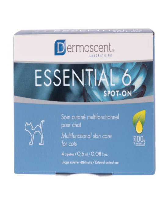 DERMOSCENT ESSENTIAL SPOT ON GATOS 4 PIP