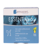 DERMOSCENT ESSENTIAL SPOT ON GATOS 4 PIP