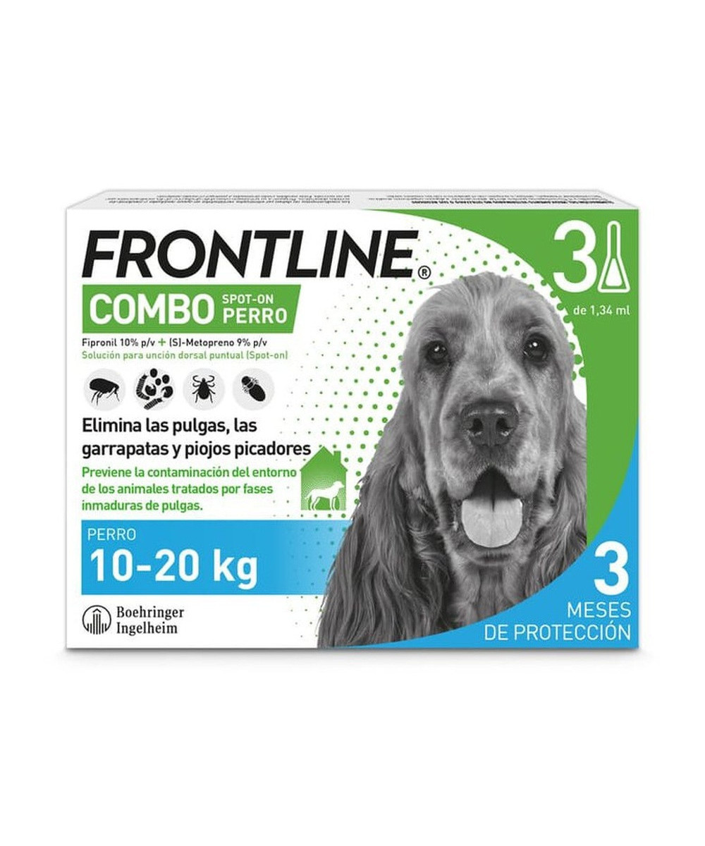 FRONTLINE COMBO 3 PIPETAS 10-20 KG