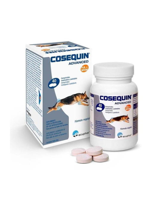 COSEQUIN ADVANCE PERROS 40 COMPRIMIDOS