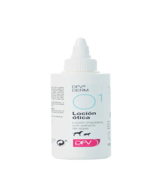 DFV DERM LOCION OTICA O1 PERROS Y GATOS 250 ML