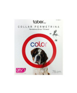 TABERDOG COLLAR PERMETRINA ROJO 75 CM