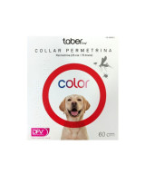 TABERDOG COLLAR PERMETRINA ROJO 60 CM