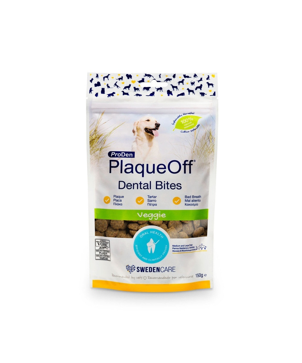 PLAQUE OFF CROQ. PERRO 150 GR