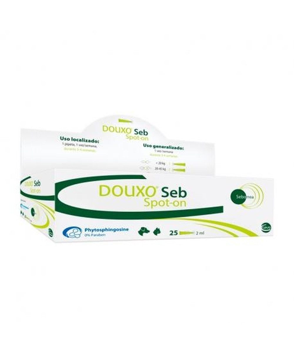 DOUXO SEB SPOT ON 25 PIPETAS
