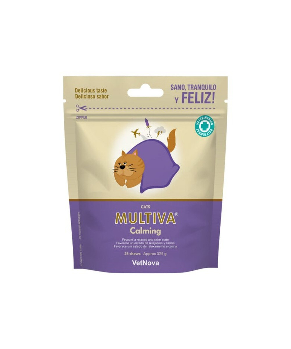 MULTIVA CALMING GATO 25 CHEWS